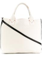 Pinko Logo Print Tote - Nude & Neutrals