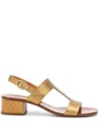 Chie Mihara Metallic Open-toe Sandals - Gold