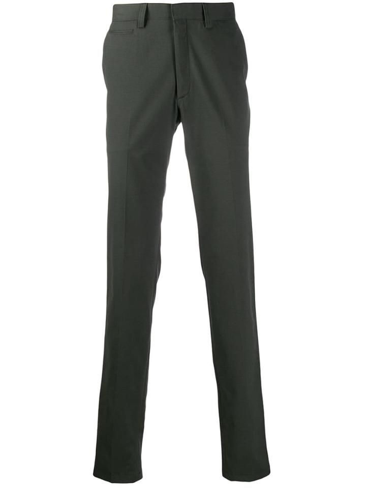 Brioni Slim-fit Tailored Trousers - Green