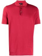 Drumohr Short-sleeved Polo Shirt - Red