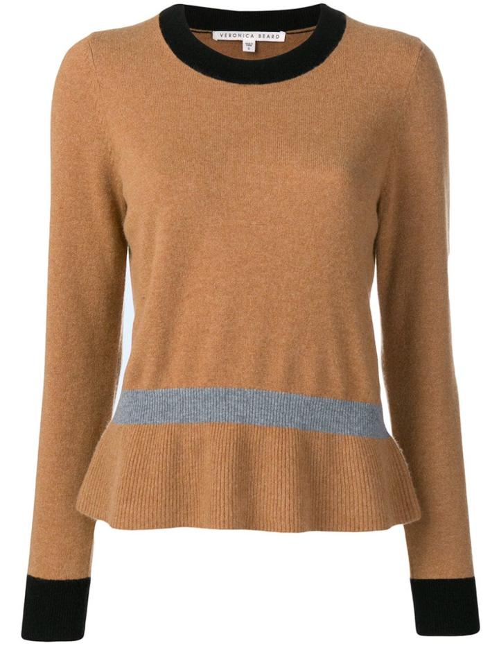 Veronica Beard Contrasting Hem Sweater - Neutrals