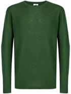Closed Cashmere Crew Neck Jumper - Green