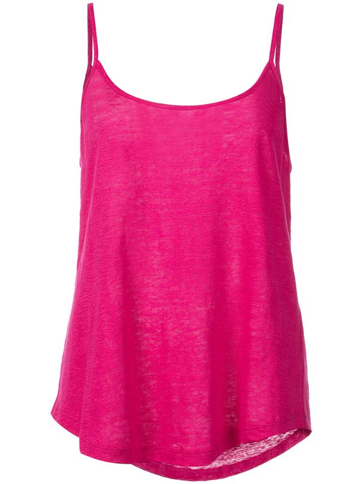 A.l.c. Classic Fitted Tank Top - Pink & Purple