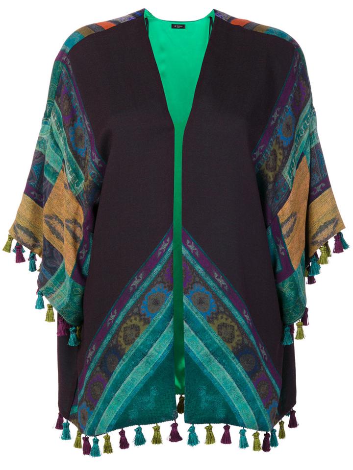 Etro Tassel Detail Jacket - Multicolour
