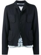 Comme Des Garçons Girl Ruffle Jacket - Blue