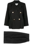 Yves Saint Laurent Vintage Two-piece Suit - Black