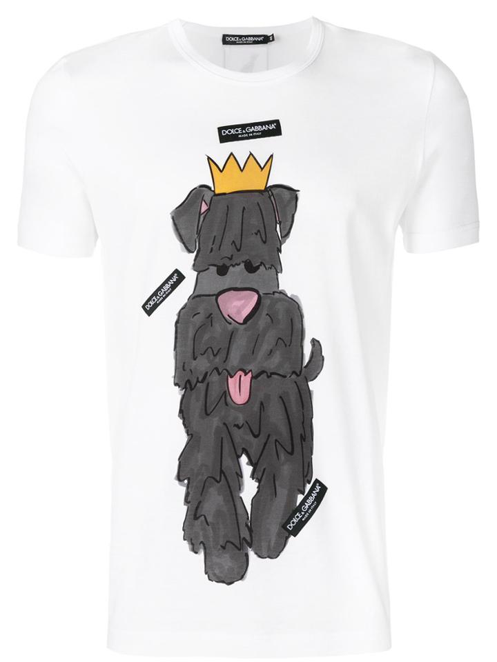 Dolce & Gabbana Dog T-shirt - White