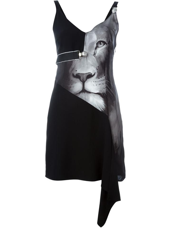 Versus Painted Lion Dress