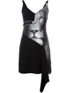 Versus Painted Lion Dress