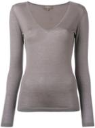 N.peal Superfine V-neck Jumper, Women's, Size: Medium, Nude/neutrals, Cashmere