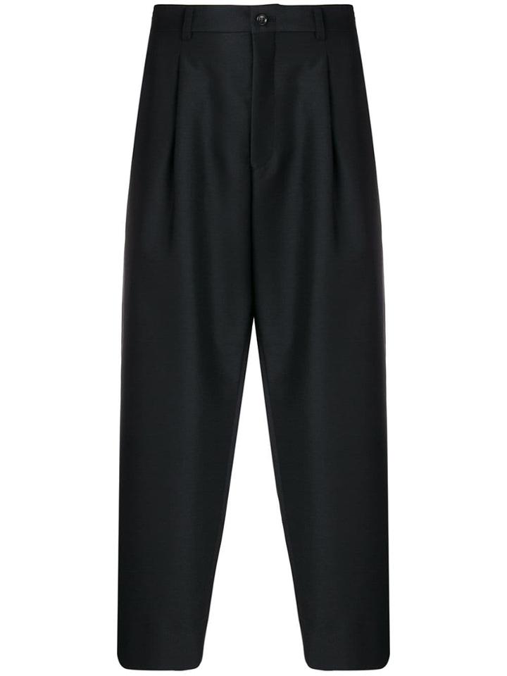 Comme Des Garçons Homme Plus Twill Trousers - Black