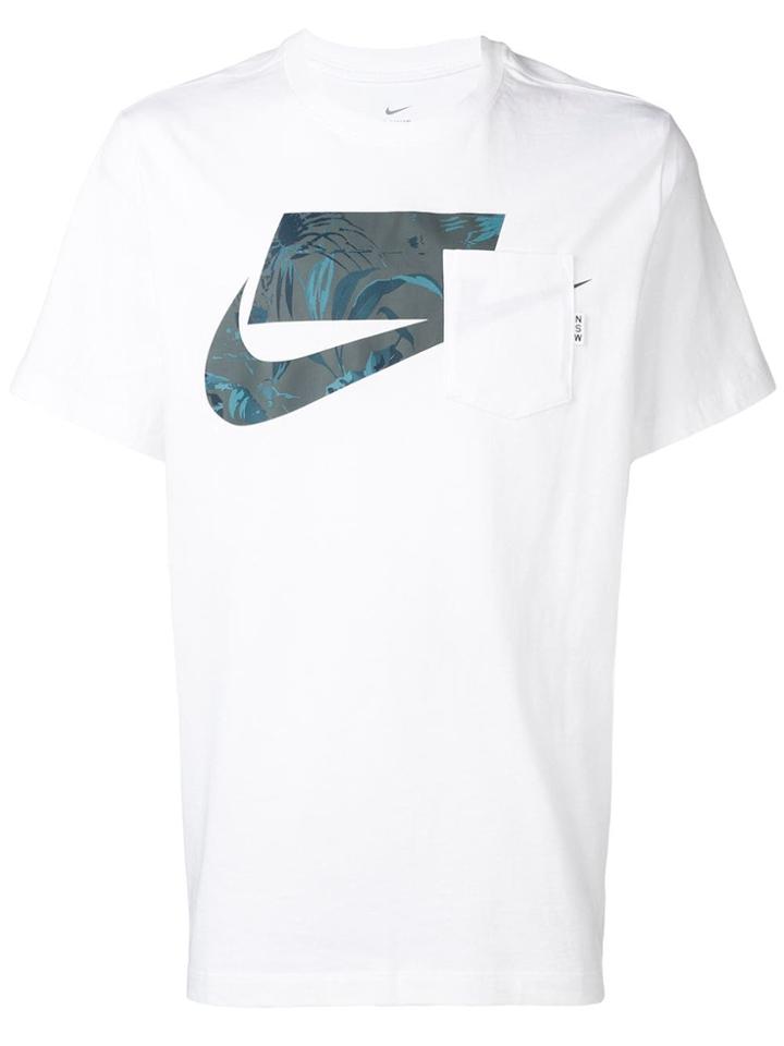 Nike Logo Relaxed Fit T-shirt - White