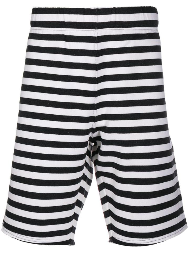 Champion Striped Bermuda Shorts - White