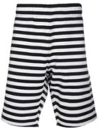 Champion Striped Bermuda Shorts - White
