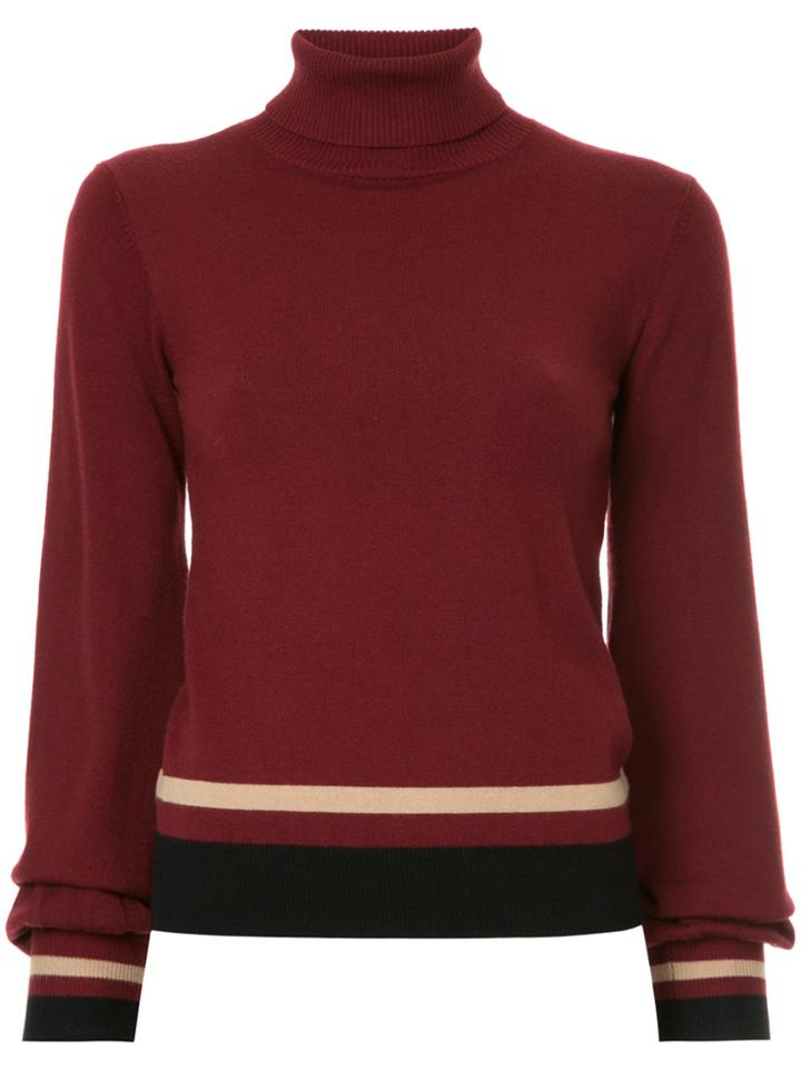 Loveless Turtleneck Sweater - Red