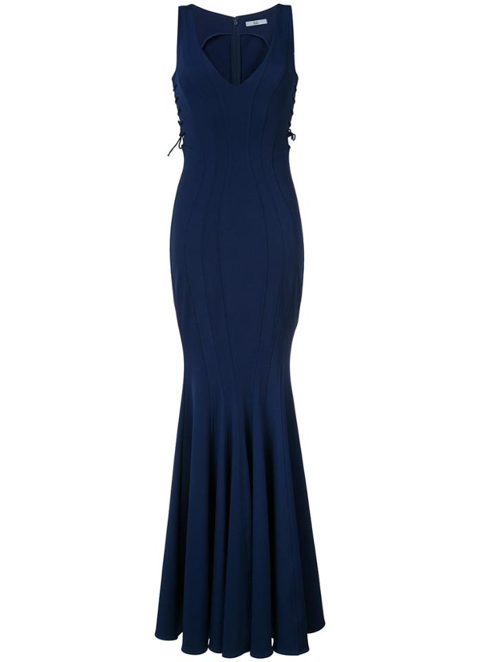 Zac Zac Posen 'tinsley' Gown - Blue