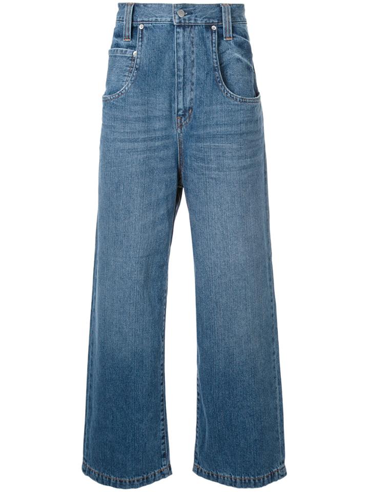 Wheir Bobson Drop-crotch Jeans - Blue