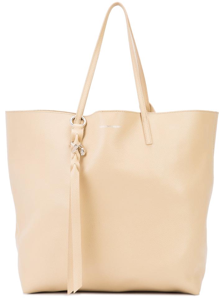 Alexander Mcqueen - Skull Shopper Tote - Women - Goat Skin - One Size, Nude/neutrals, Goat Skin