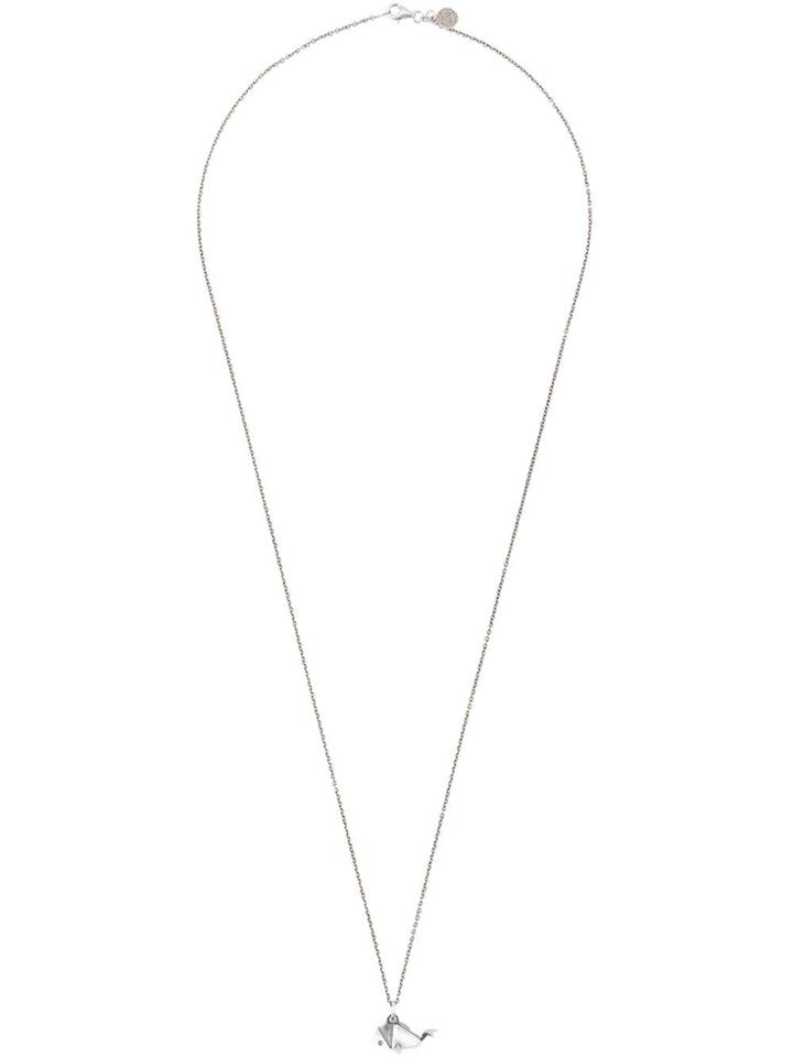 Nove25 Small Pendant Necklace - Silver
