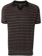 Roberto Collina Striped Polo Shirt - Nude & Neutrals