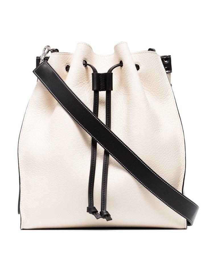 Jw Anderson Jw Drawstring Grain Lthr Tote - Nude & Neutrals