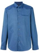 John Varvatos - Classic Shirt - Men - Cotton - Xl, Blue, Cotton