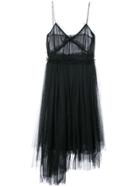 Msgm Tulle Gown - Black