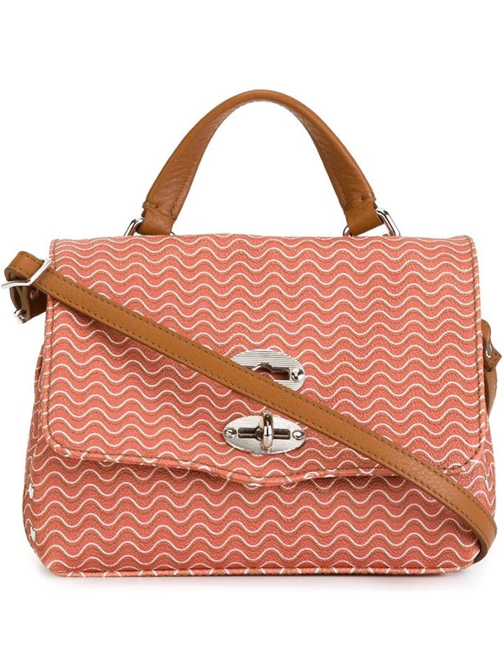 Zanellato Baby Postina Satchel, Women's, Brown, Leather