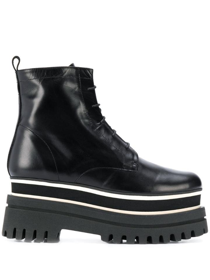 Paloma Barceló Bernice Platform Boots - Black