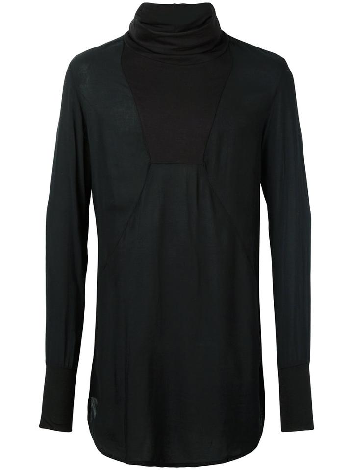 Army Of Me Turtleneck Longsleeved T-shirt, Men's, Size: Medium, Black, Viscose