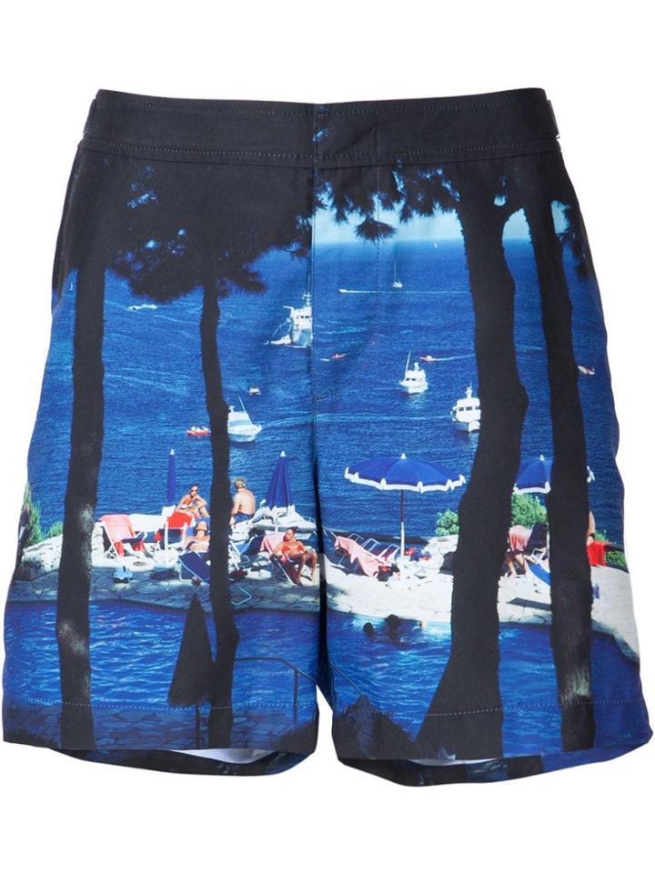 Orlebar Brown 'bulldog Tuscan' Swim Shorts - Black