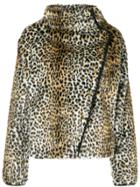 Philosophy Di Lorenzo Serafini Leopard Print Jacket - Nude & Neutrals