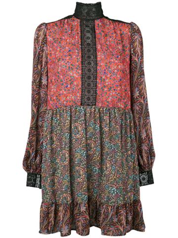 Perseverance London Loose Fitting Dress - Yellow & Orange