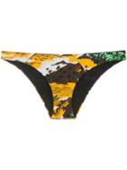 Dsquared2 Tropical Print Bikini Bottoms - Multicolour