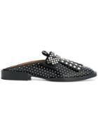 Robert Clergerie Youla Mules - Black