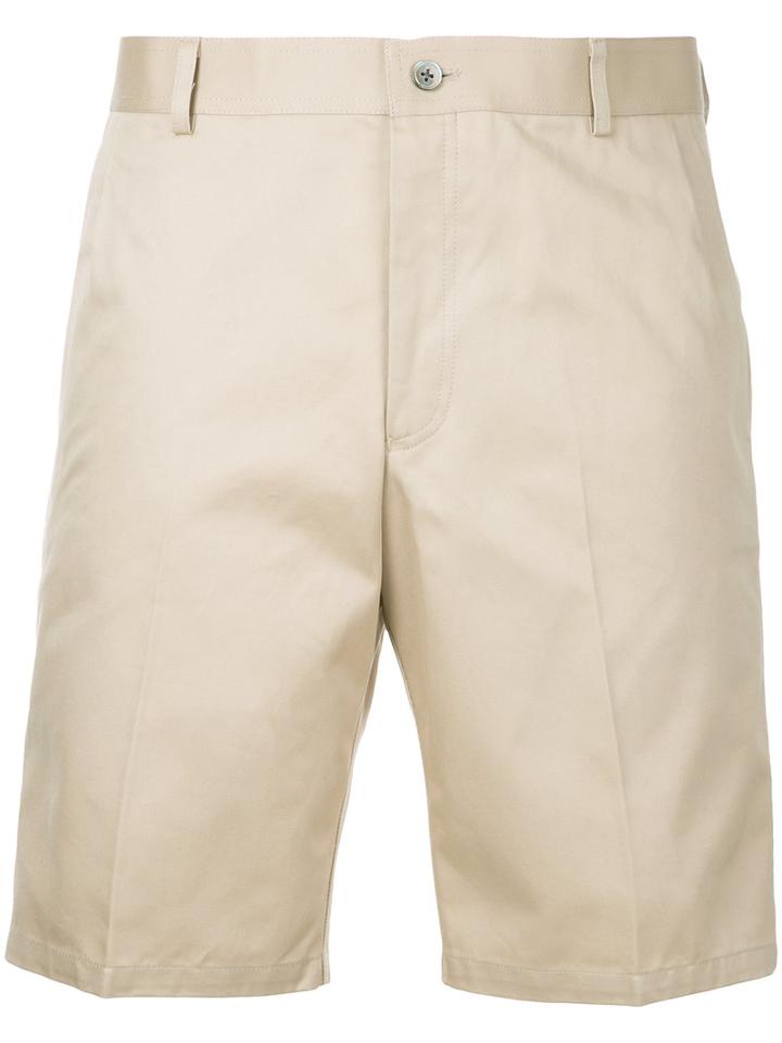 Thom Browne - Classic Shorts - Men - Cotton - 1, Nude/neutrals, Cotton