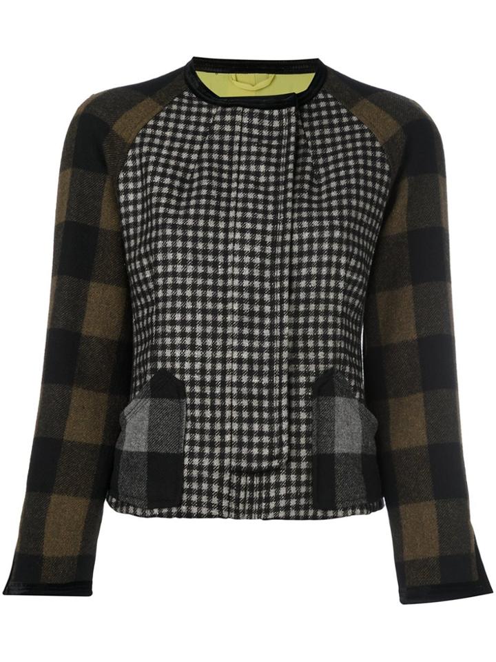 Etro Gingham Check Jacket - Multicolour