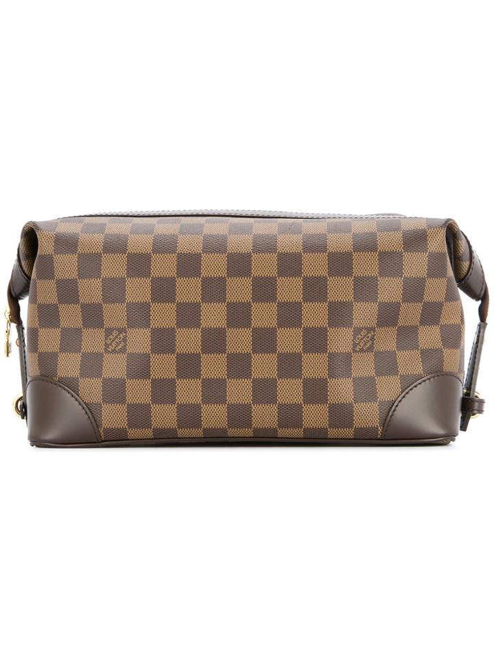 Louis Vuitton Vintage Damier Washbag - Brown