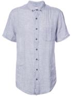 Onia - Abe Shirt - Men - Linen/flax - S, Grey, Linen/flax