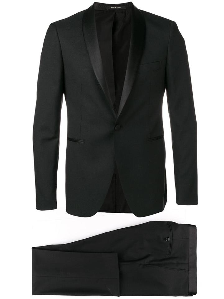 Tagliatore Two Piece Tuxedo - Black