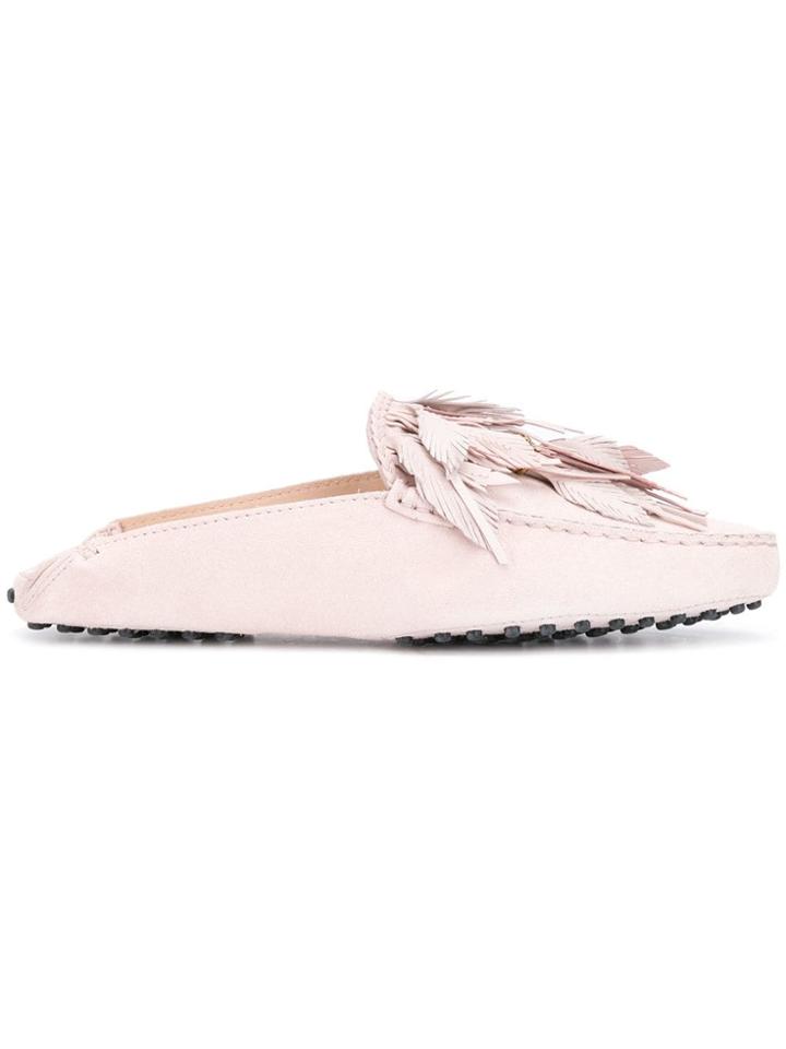 Tod's Gommino Mules - Pink