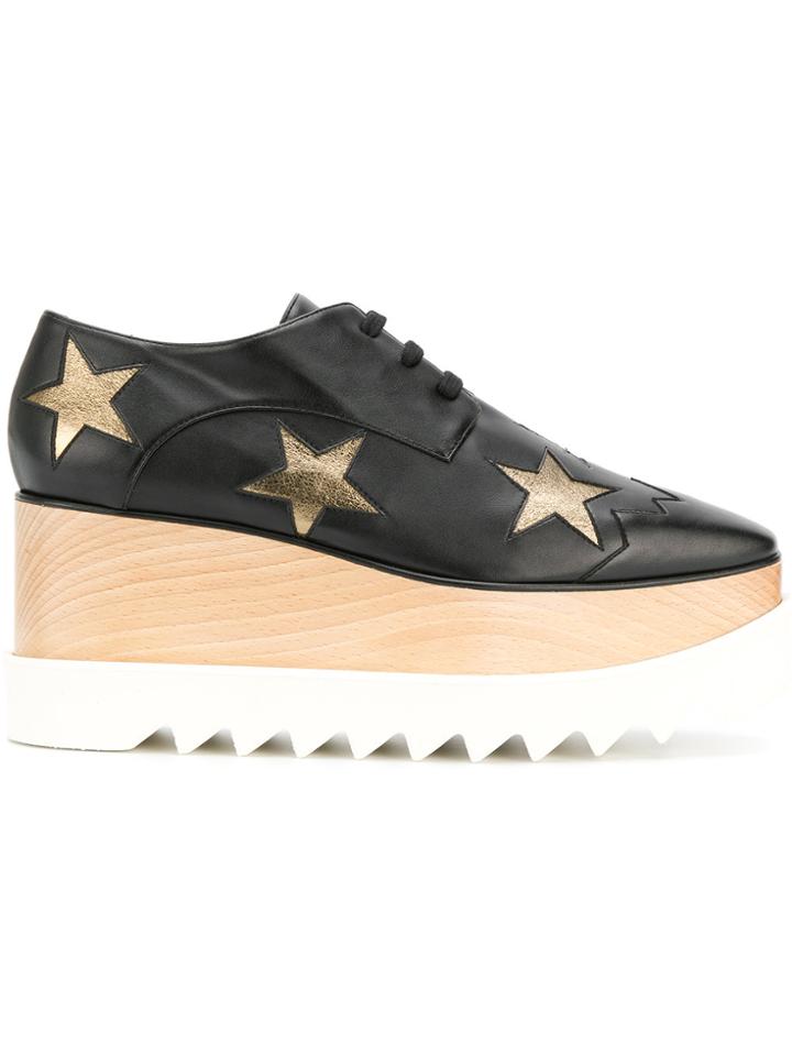 Stella Mccartney Silver Stars Elyse Shoes - Black