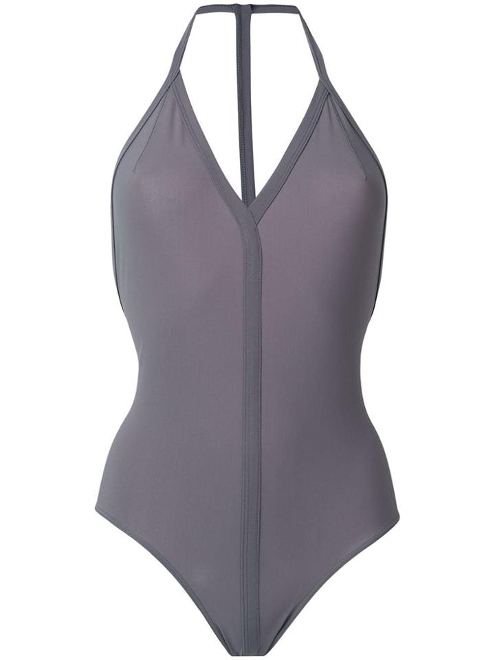 Rick Owens V-neck Body - Grey