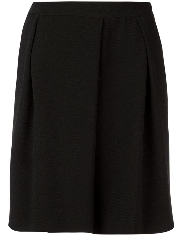 Emporio Armani Classic Pleated Shorts - Black