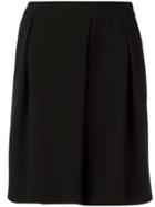 Emporio Armani Classic Pleated Shorts - Black