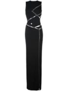 Philipp Plein Cut Out Maxi Dress
