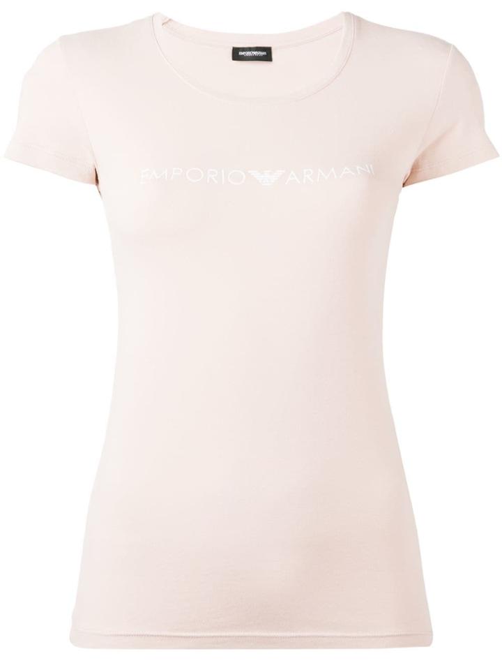 Emporio Armani Slim Fit T-shirt - Nude & Neutrals