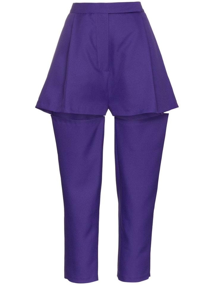 Marta Jakubowski Marta Elga Trs Hw W Cut Out Tulle - Purple