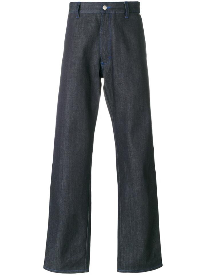 Ami Alexandre Mattiussi Large Fit Denim - Blue