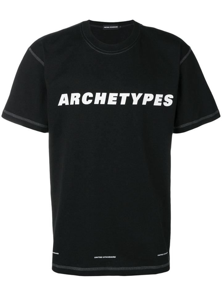 United Standard Printed T-shirt - Black
